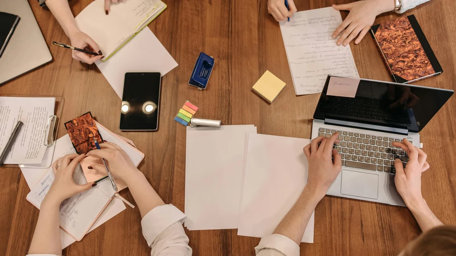 Small business apps connected into one automated workflow